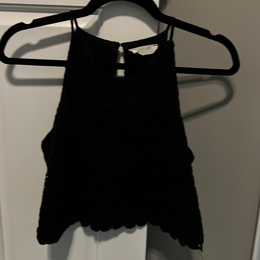 Women’s Black crop top